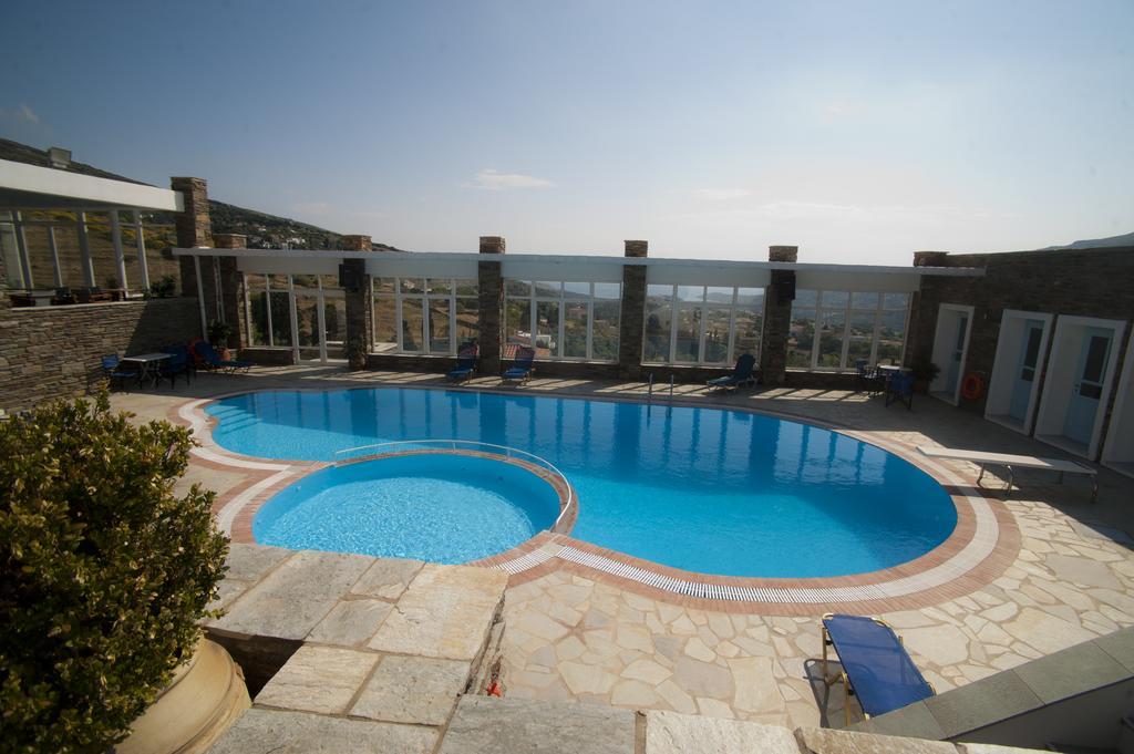 Aiolos Hotel Ménites Exterior foto