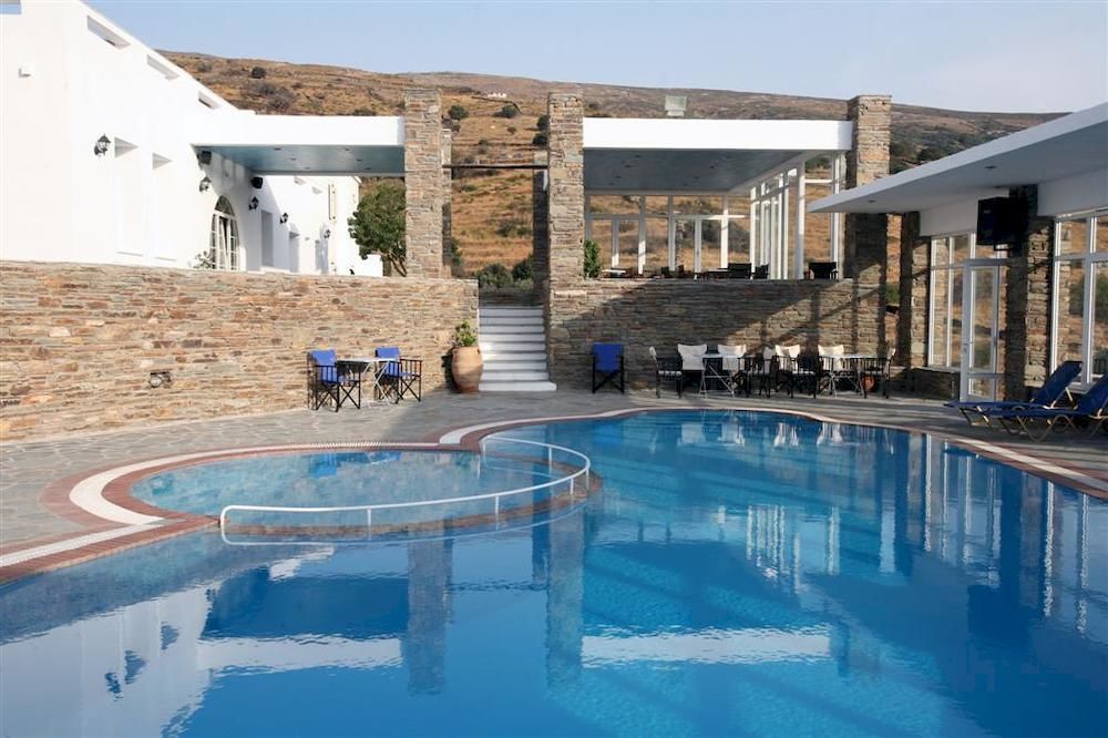 Aiolos Hotel Ménites Exterior foto